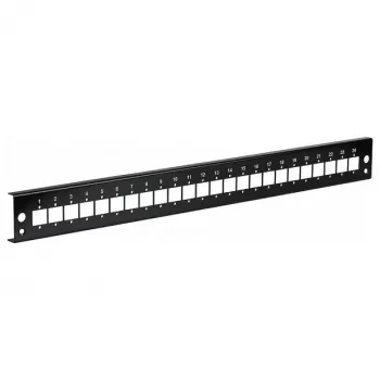 EFB priekinis skydelis 24xE2000 Duplex, E2000 Compact (RDM) tiesi versija juoda
