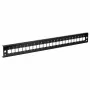 EFB priekinis skydelis 24xE2000 Duplex, E2000 Compact (RDM) tiesi versija juoda
