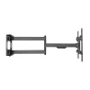 LogiLink Full Motion Wall Mount for LCD TV / Curved LCD TV - Steel - Black - Screen Size: 109-203 cm (43-80 inch)