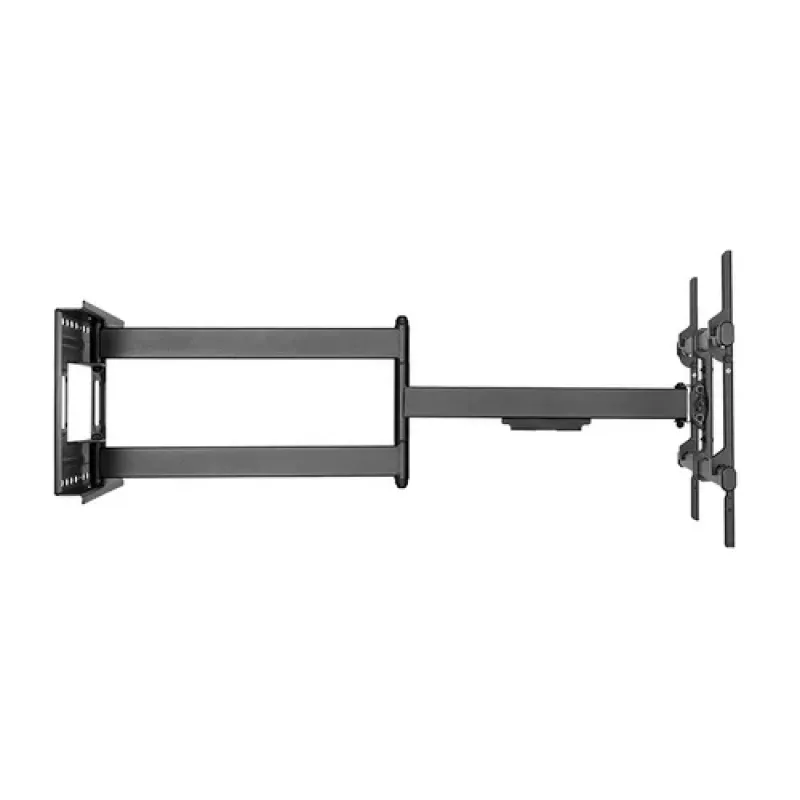 LogiLink Full Motion Wall Mount for LCD TV / Curved LCD TV - Steel - Black - Screen Size: 109-203 cm (43-80 inch)