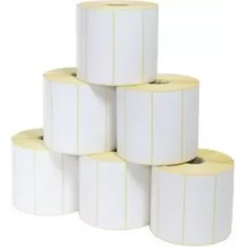 ARTDEV terminio tiesioginio spausdinimo etikečių ritinys 56 x 45 mm, 80 mm ritinio skersmuo, 12/25 mm šerdis, 600 etikečių