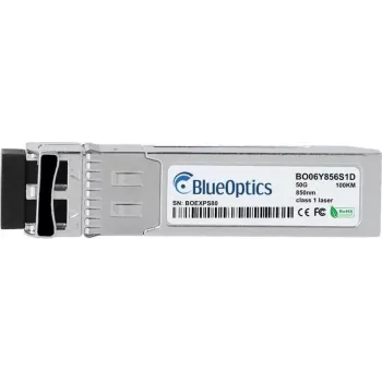 BlueOptics Fortinet FN-TRAN-SFP56-SR suderinamas SFP56 siųstuvas-imtuvas, LC Duplex, 50GBASE-SR, daugiamodis pluoštas, 850nm, 100m, 0°C iki +70°C, DDM