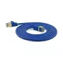 WANTEC Extra Thin CAT7 SSTP Patch Cable - 10 m - Cat7 - S/FTP (S-STP) - RJ-45 - RJ-45 - Blue