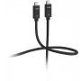 ShiverPeaks Flexline FL31-77035 Thunderbolt 3 laidas - USB-C vyriškas į USB-C vyrišką - 2 m - Juodas - Auksuotas - 40 Gbit/s