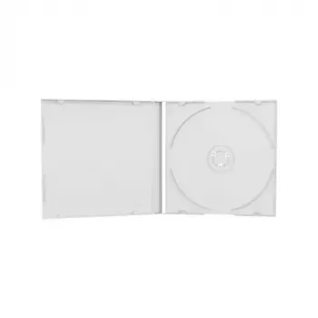 MEDIARANGE Slim Jewel Case for Storage CD - 10 Pack, Transparent