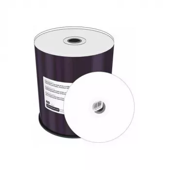 MEDIARANGE MRPL605-C DVD+R DL 8,5GB 8x 100 vienetų paketas rašalinio spausdintuvo spausdinimui baltas velenas