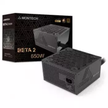 Montech BETA 2 80 PLUS Bronze maitinimo blokas, ATX 3.1 - 650 W, juodas