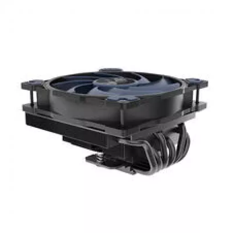 Akasa ALUCIA H6L M2 Low-Profile CPU Cooler – 120 mm, Black/Blue