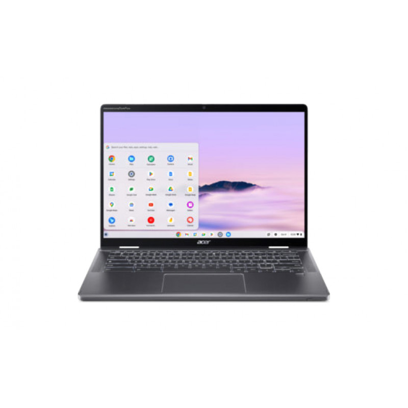 Acer Chromebook Plus Spin 714 CPE794-1N Konvertuojamas nešiojamas kompiuteris, Intel Core Ultra 5 125U, 16 GB RAM, 256 GB NVMe SSD, 14 inch WUXGA IPS jutiklinis ekranas, Chrome OS