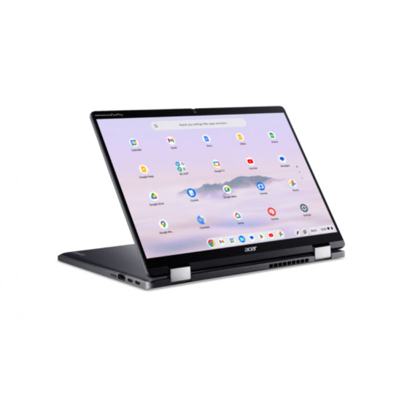 Acer Chromebook Plus Spin 714 CPE794-1N Konvertuojamas nešiojamas kompiuteris, Intel Core Ultra 5 125U, 16 GB RAM, 256 GB NVMe SSD, 14 inch WUXGA IPS jutiklinis ekranas, Chrome OS