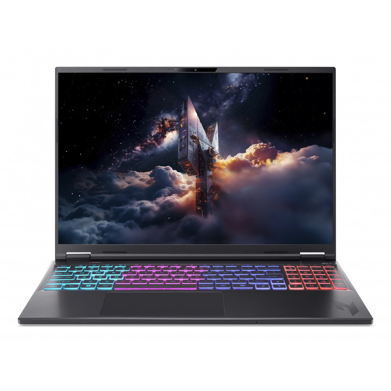 Acer Nitro 16S AI AN16S-61-R9PZ žaidimų nešiojamas kompiuteris, 16 colių WQXGA IPS 180Hz, AMD Ryzen AI 9 365, 16GB DDR5, 1TB SSD, GeForce RTX 5070 8GB, Be operacinės sistemos