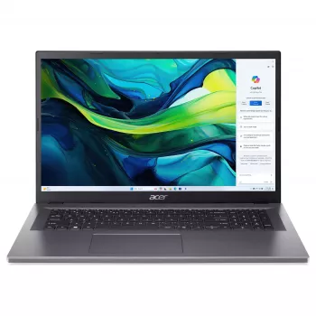 Acer Aspire Go 17 AG17-31P-36S2 Intel Core 3 N355 16GB 512GB SSD Windows 11 Home 17.3 inch Full HD IPS nešiojamas kompiuteris - Pure Silver