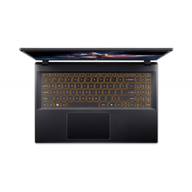 Acer Nitro V 15 AI nešiojamas žaidimų kompiuteris - AMD Ryzen 7 7445HS, 15.6 inch Full HD 144Hz, 16GB DDR5, 512GB SSD, NVIDIA GeForce RTX 3050, Windows 11 Home, Obsidian Black