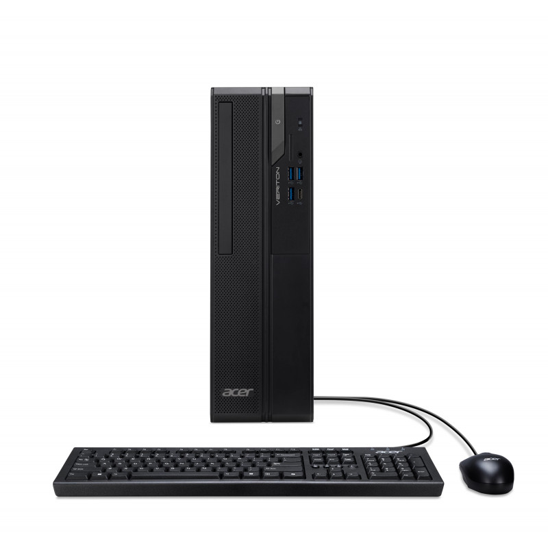 Acer Veriton X2 VX2723GT Compact Tower - Intel Core i3-14100 4.7 GHz - 8 GB RAM - 256 GB SSD - Windows 11 Pro