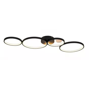LED LENSER CEILING LED LIGHT AJACCO 36W 3000K Black