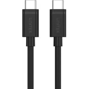 UNITEK USB-C į USB-C laidas 3m - Juodas - USB 3.2 Gen 2 10Gbps 100W PD