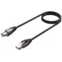 UNITEK Cat.8 S/FTP Ethernet Patch Cable RJ45 LAN Network Cord 8m Black