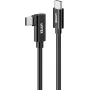 UNITEK VR Link Pro USB-C į USB-C laidas 5Gbps 60W 1m Juoda