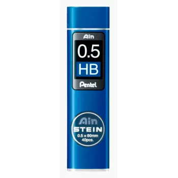 Pentel C275-HBO Mechaninio Pieštuko Šerdžių Pildymas - 0,5 mm - Mėlyna - 40 Šerdžių - Dozavimo Vamzdelis
