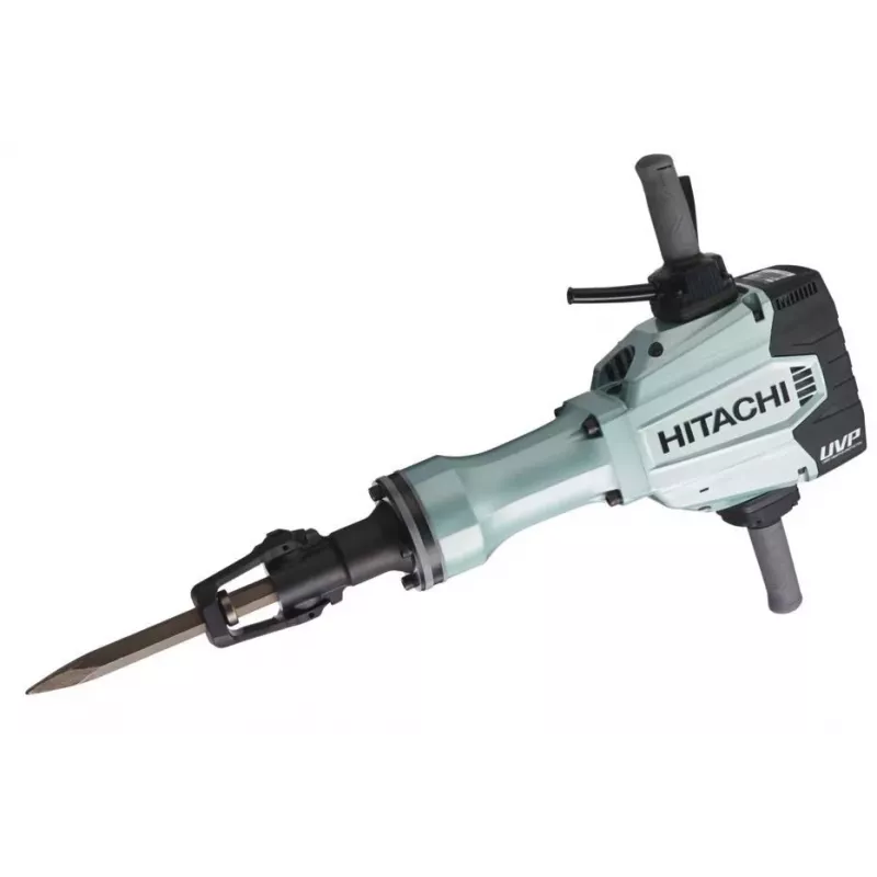 Hikoki H90SG Demolition Hammer, 2000 W, 70 J, 28 mm Hex, Black/Green/Grey