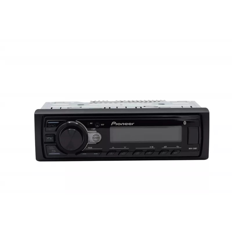 Pioneer MVH-230BT Mechafree Bluetooth automobilinis imtuvas su USB ir AUX