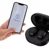 3MK FlowBuds 6.0 True Wireless Stereo (TWS) Bluetooth 5.3 In-Ear ausinės su ENC mikrofonu, IPX4, 35h baterija, USB-C, juodos