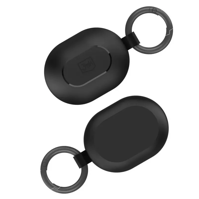 3MK FlowBuds 6.0 True Wireless Stereo (TWS) Bluetooth 5.3 In-Ear ausinės su ENC mikrofonu, IPX4, 35h baterija, USB-C, juodos