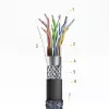 Wozinsky USB-C į USB-A laidas 1 m sidabrinis pintas nailonas