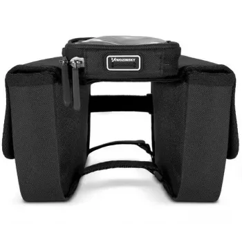 ILIKE Wozinsky Universal Frame Bike Bag Bicycle Pannier Waterproof Phone Case 1.5L Black (WBB26BK)