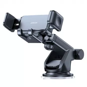 Joyroom automobilinis išmaniojo telefono laikiklis prietaisų skydeliui, juodas (JR-ZS283)
