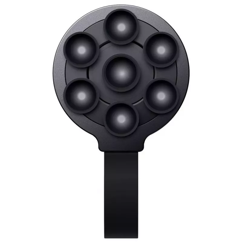 Joyroom JR-ZS393 Magnetinis telefono laikiklis su siurbtukais - juodas