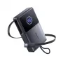 Joyroom JR-PR1 10000mAh 22.5W Power Bank su įmontuotu ištraukiamu USB-C kabeliu, juoda