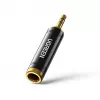 UGREEN 3.5mm į 6.35mm garso adapteris (kištukas į lizdą) pilkas AV168