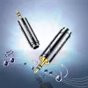 UGREEN 3.5mm į 6.35mm garso adapteris (kištukas į lizdą) pilkas AV168