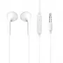 Dudao X10S Į ausį įdedamos laidinės ausinės su mikrofonu, 3,5 mm lizdas, 1,2 m laidas, balta