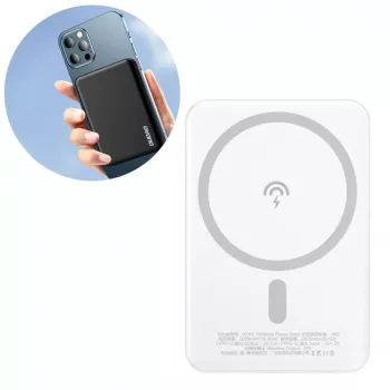 Dudao K14S belaidis power bank 5000mAh 10W juodas
