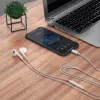 Dudao X14PRO Ausinės Į Ausis su 3,5mm Minijack Jungtimi Baltos