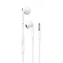 Dudao X14PRO Ausinės Į Ausis su 3,5mm Minijack Jungtimi Baltos