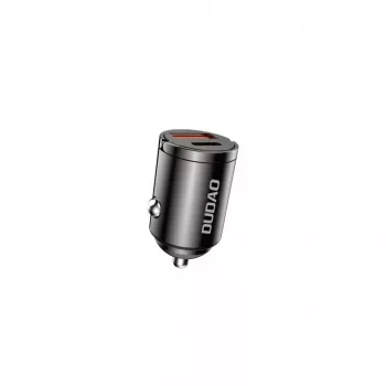 Dudao R3MAX 48W QC PD Mini automobilinis įkroviklis - juodas