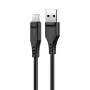 ACEFAST MFI sertifikuotas USB-A į Lightning laidas 1,2 m 2,4 A juodas (C3-02)