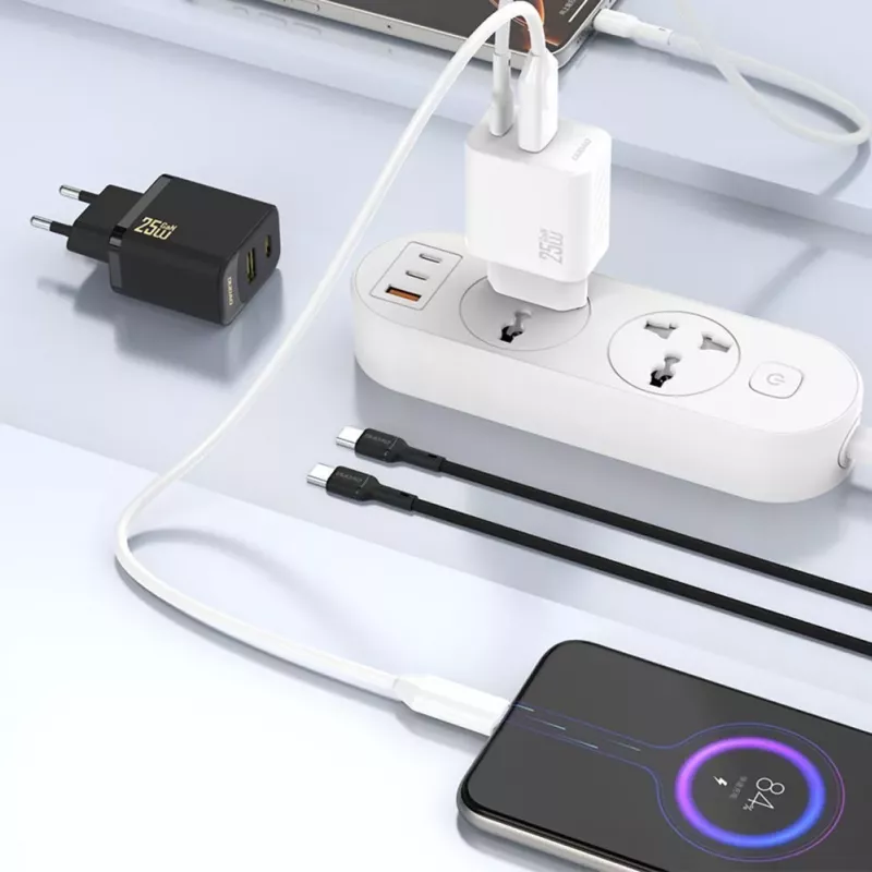 Dudao A26T GaN 25W USB-A, USB-C Charger - Juoda