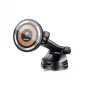 Dudao F12MAX+ belaidis magnetinis automobilinis įkroviklio laikiklis 15W su MagSafe - juodas