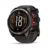 Garmin fenix 8 Pro 51 mm MicroLED Sapphire Carbon Grey DLC Titanium su Black/Pebble Grey silikoniniu dirželiu