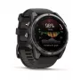 Garmin fenix 8 Pro 51 mm MicroLED Sapphire Carbon Grey DLC Titanium su Black/Pebble Grey silikoniniu dirželiu