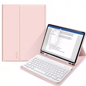 Tech-Protect Pink Silicone Case for Apple iPhone 15 Pro Max