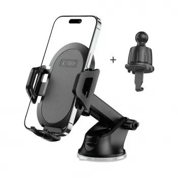 Tech-Protect V5 Universal Dashboard & Vent Car Mount - Black