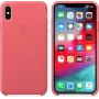 Apple iPhone XS Max Leather Case MTEX2ZM/A Peony Pink