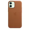 Apple Leather Case with MagSafe for iPhone 12 mini California Poppy