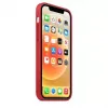 Apple Silicone Case with MagSafe, skirta iPhone 12 mini, raudona