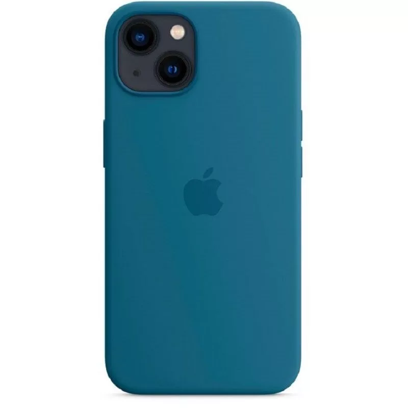 Apple iPhone 13 Silicone Case with MagSafe Blue Jay
